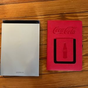 Never used in box Coca Cola notebook